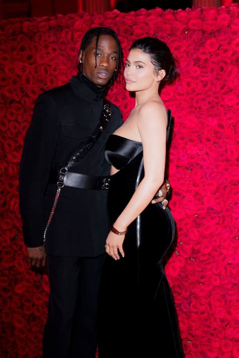 Kylie Jenner And Travis Scott At The 2018 Met Gala Popsugar Celebrity