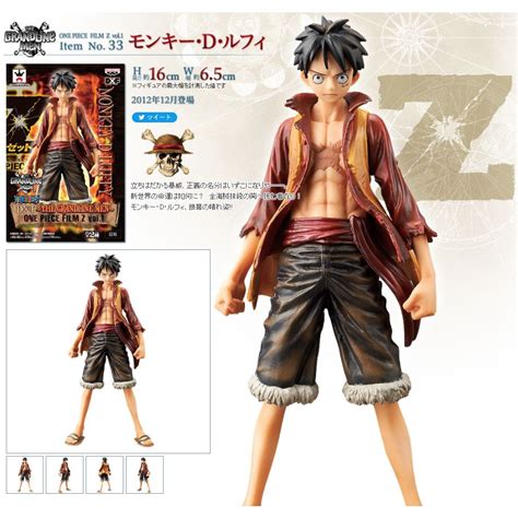 Op Genuine One Piece Model Mokey D Luffy Dxf The Grandline Men