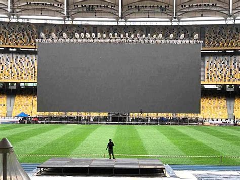 Stadium Led Screen Manufacturer Easy Usage And High Ad Revenue