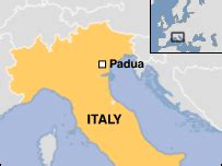 Padua Italy Map