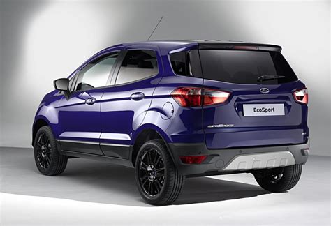 Ford Ecosport Facelift Debuts With No Rear Mounted Spare Wheel