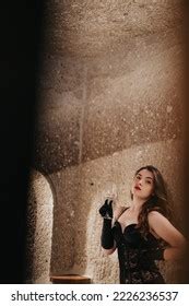 Beautiful Girl Erotic Lingerie Sitting Bathroom Stock Photo Shutterstock