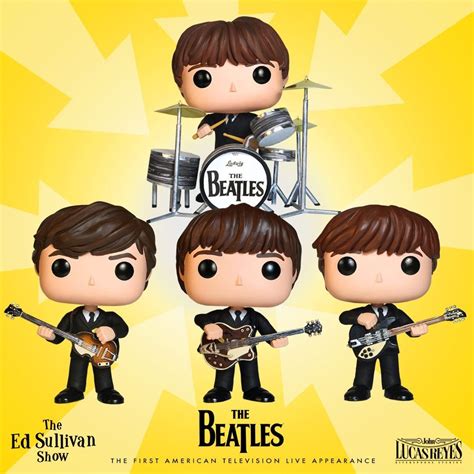 The Beatles Funko fan-made prototype | Beatles, Funko pop, Musica