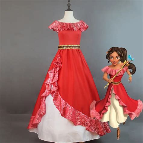 Elena Of Avalor Adventure Princess Dress Elena Princess Adult Cosplay ...