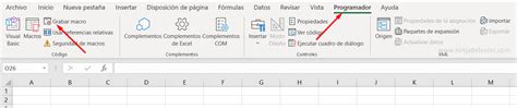 Qu Es Y Como Hacer Una Macro En Excel Ninja Del Excel