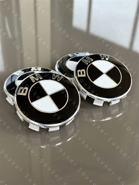 Bmw Wheel Centre Caps In Black Fits Most Series X M Z E