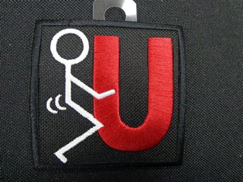 FUCK U STICKMAN Arizona Biker Leathers LLC