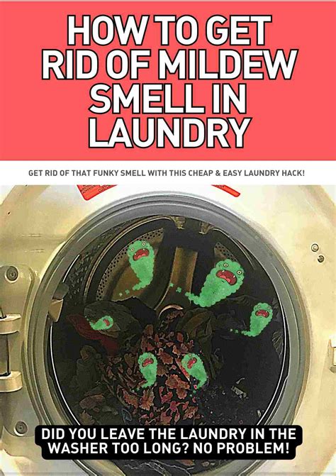 how to get rid of mildew smell clothes