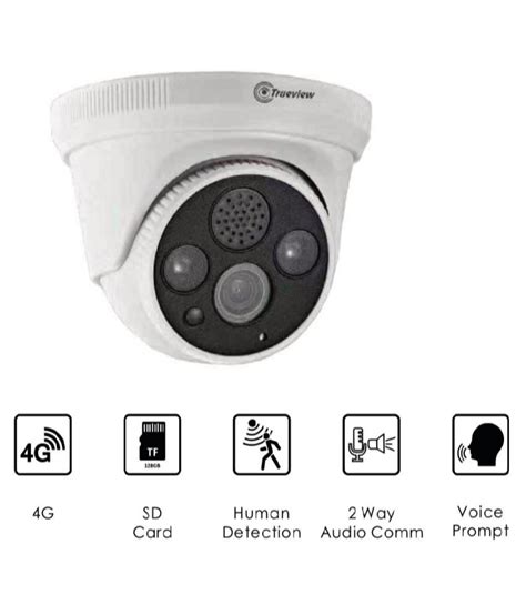 Trueview Smart G Mp Dome Camera Camera Range To M At Rs