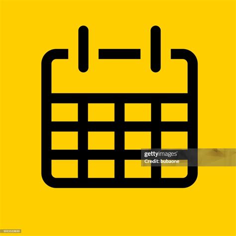 Monthly Calendar Icon High Res Vector Graphic Getty Images