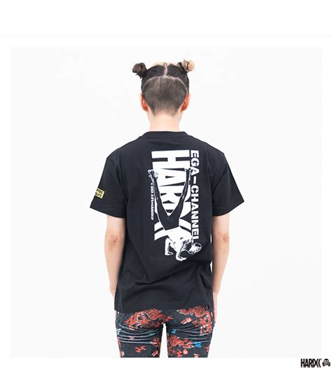 ハードコアチョコレート HARDCORE CHOCOLATE 江頭 シャチホコブラック SS TEE T UR BK Tシャツ 半袖 カットソー お笑い エガ