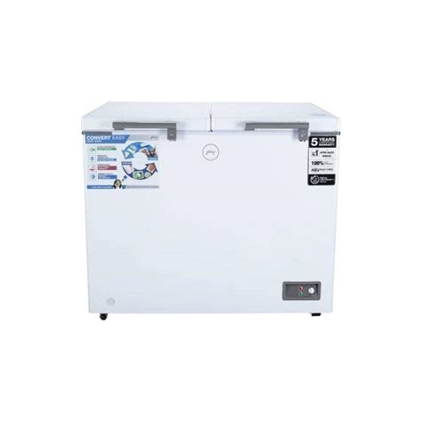 Godrej 300 L Double Door Deep Freezer DH EPenta 325C 31 CMFH2M Rw