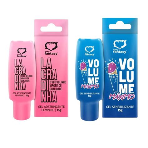 Kit Lubrificante Volume M Ximo Lacradinha Sempre Virgem Sex Shop Shopee Brasil