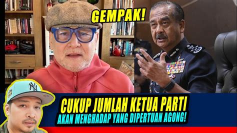 Gempak Cukup Jumlah Ketua Parti Akan Menghadap Yang Dipertuan Agong