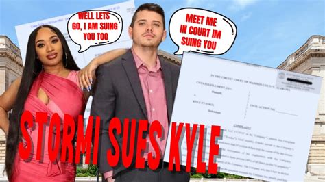 BREAKING NEWS: STORMI STEELE SUES KYLE EVANKO| #LAMH VERY DETAILED SUIT ...