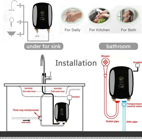 Mini Electric Tankless Hot Water Heater Review Tankless Best