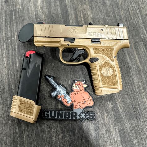 Fn Reflex Mrd 9mm Fde Guntickets 10 Spot Gunbros