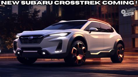 Frist Details Subaru Crosstrek Hybrid New Design Interior