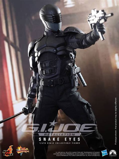 Hot Toys MMS 192 G I Joe Retaliation Snake Eyes Hot Toys Complete