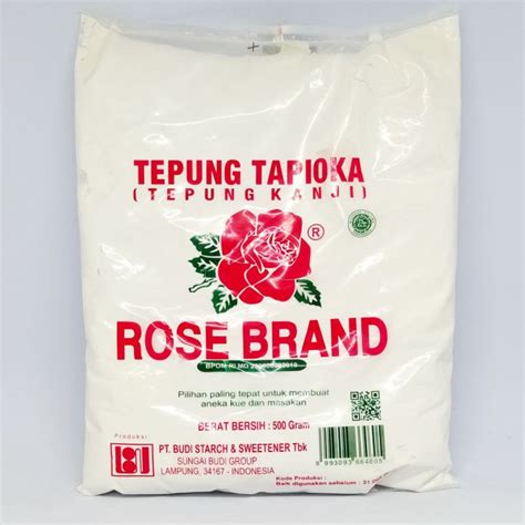 Jual Tepung Kanji Tapioka Rose Brand Gr Shopee Indonesia