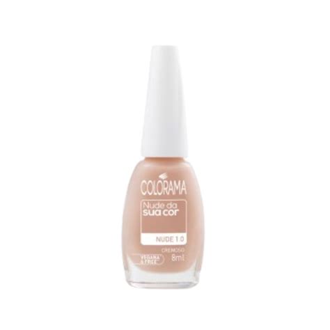 Esmalte Colorama Nude Sua Cor 1 0 8ml Pague Menos