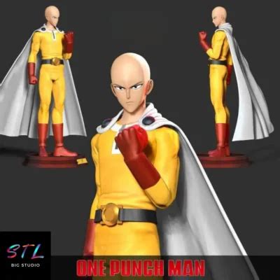 saitama stl  punch man  imprimir en