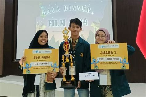 PTN Tim Mahasiswa ITB Juara 3 Nasional Festival Ilmiah Mahasiswa