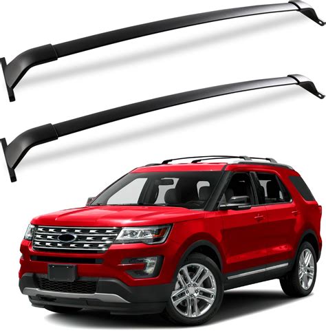 Kinggeri Heavy Duty 220lbs Roof Racks Cross Bars Fit For Ford Explorer 2016 2017 2018 2019 For