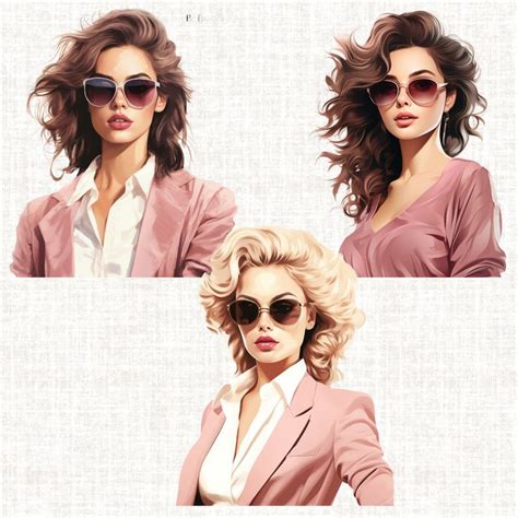 Pink Boss Babe Clipart Lady Boss Clipart Bundle Boss Lady PNG Clipart Rich Woman Luxury