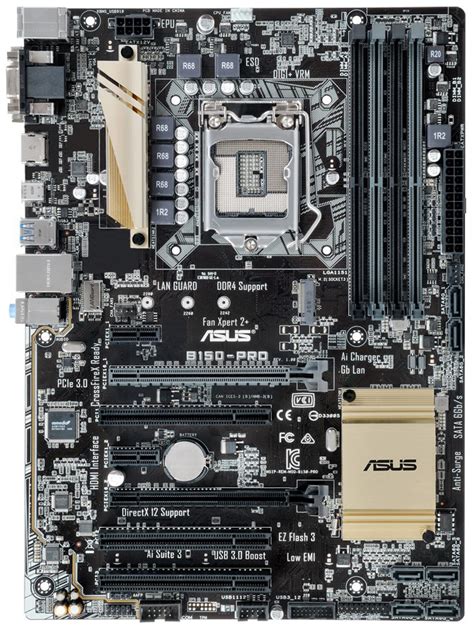 Asus B150-Pro - Motherboard Specifications On MotherboardDB