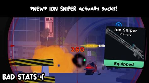 NEW ION SNIPER ACTUALLY SUCKS Roblox Base Battles YouTube