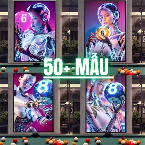 Tranh Treo Qu N Bida Nhi U M U Hot Ch T Li U Tr Ng G Ng Cao C P Tranh Treo T Ng Bi A Billards