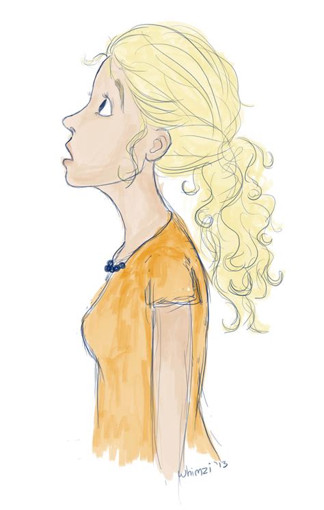 Annabeth Quick Sketch By Creamcheese96 On Deviantart