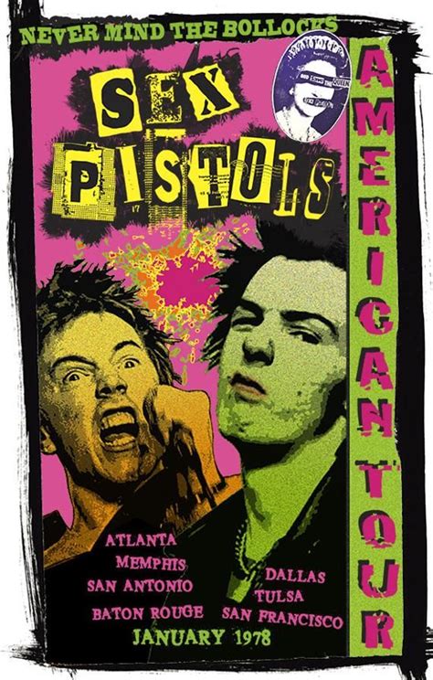 Sex Pistols American Tour Poster Etsy Artofit