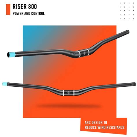 ryet mtb full carbon fibre downhill mountain bike bar   mm