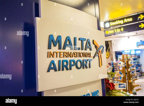 Island Of Malta International Airport Terminal Republic Of Malta