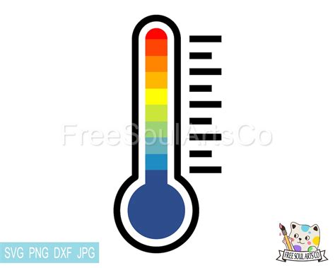 Thermometer Svg Temperature Svg Thermometer Outline Svg Weather