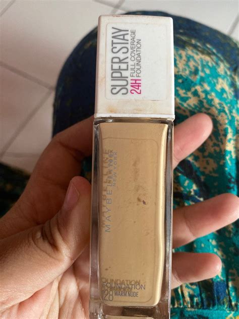 Maybelline Superstay Foundation Shade 128 Warm Nude Kesehatan Kecantikan Rias Wajah Di Carousell