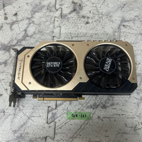 【傷や汚れあり】gk 激安 Gb 121 グラフィックボード Palit Geforce Gtx970 Jetstream 4096m