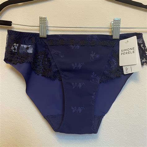 Simone Perele Intimates Sleepwear Simone Perele Wish Bikini Night Blue Poshmark
