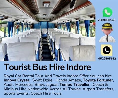 Seater Luxury Bus Hire In Indore At Intercity Smart Bus In