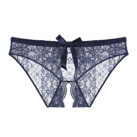 Jual Sexy G String Open Lingerie Crotch Thongs Lace Pantie Briefs C Indonesia Shopee Indonesia