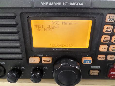 Icom Ic M Marine Vhf W Hm Fist Mic Fully Tested Great