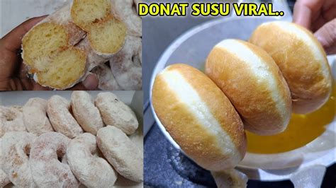 VIRAL RESEP DONAT SUSU SUPER EMPUK DAN LEMBUT YouTube