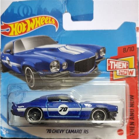 HOT WHEELS 70 CHEVY CAMARO RS THEN AND NOW Shopee Brasil