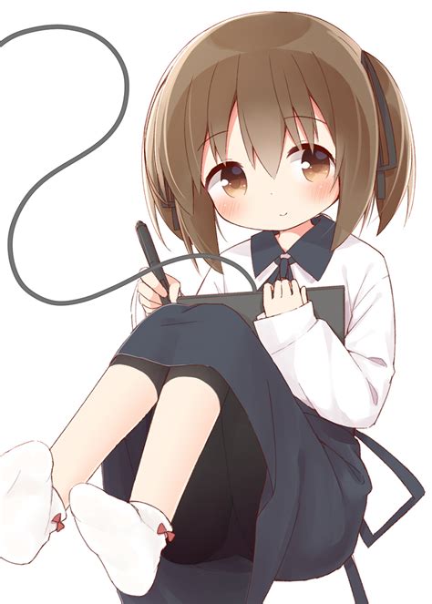 Safebooru 1girl Ayanepuna Bangs Black Legwear Black Ribbon Black