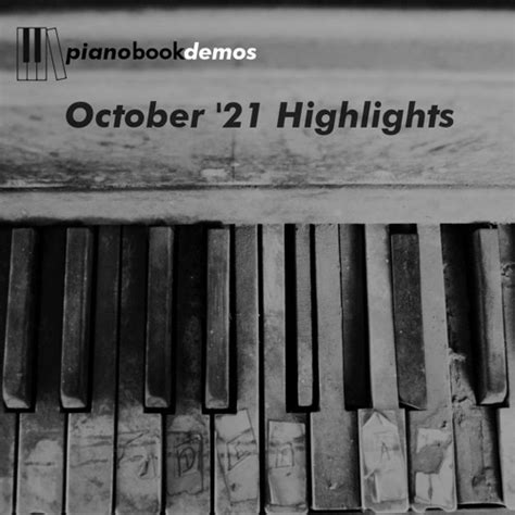 Stream Pianobook Listen To Monthly Highlights October Playlist