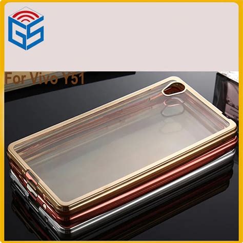 Free Shipping Luxury Electroplating Cover Case For Vivo Y51l Y51a Y51