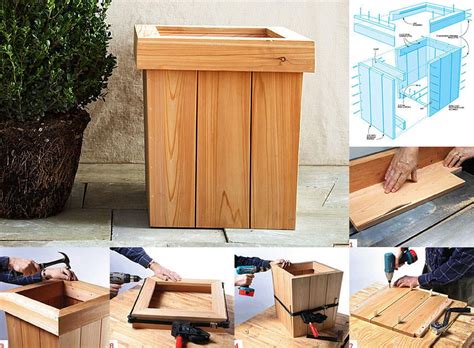 14 Square Planter Box Plans Best For Diy 100 Free