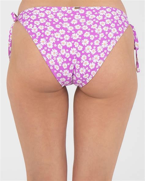 Shop Topanga Deanna Bikini Bottom In Ultraviolet White Fast Shipping Easy Returns City
